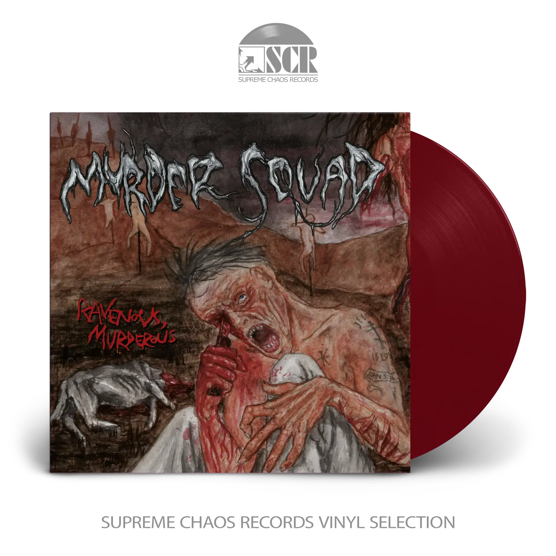 MURDER SQUAD · Ravenous Murderous | OXBLOOD LP (Death Metal Vinyl)