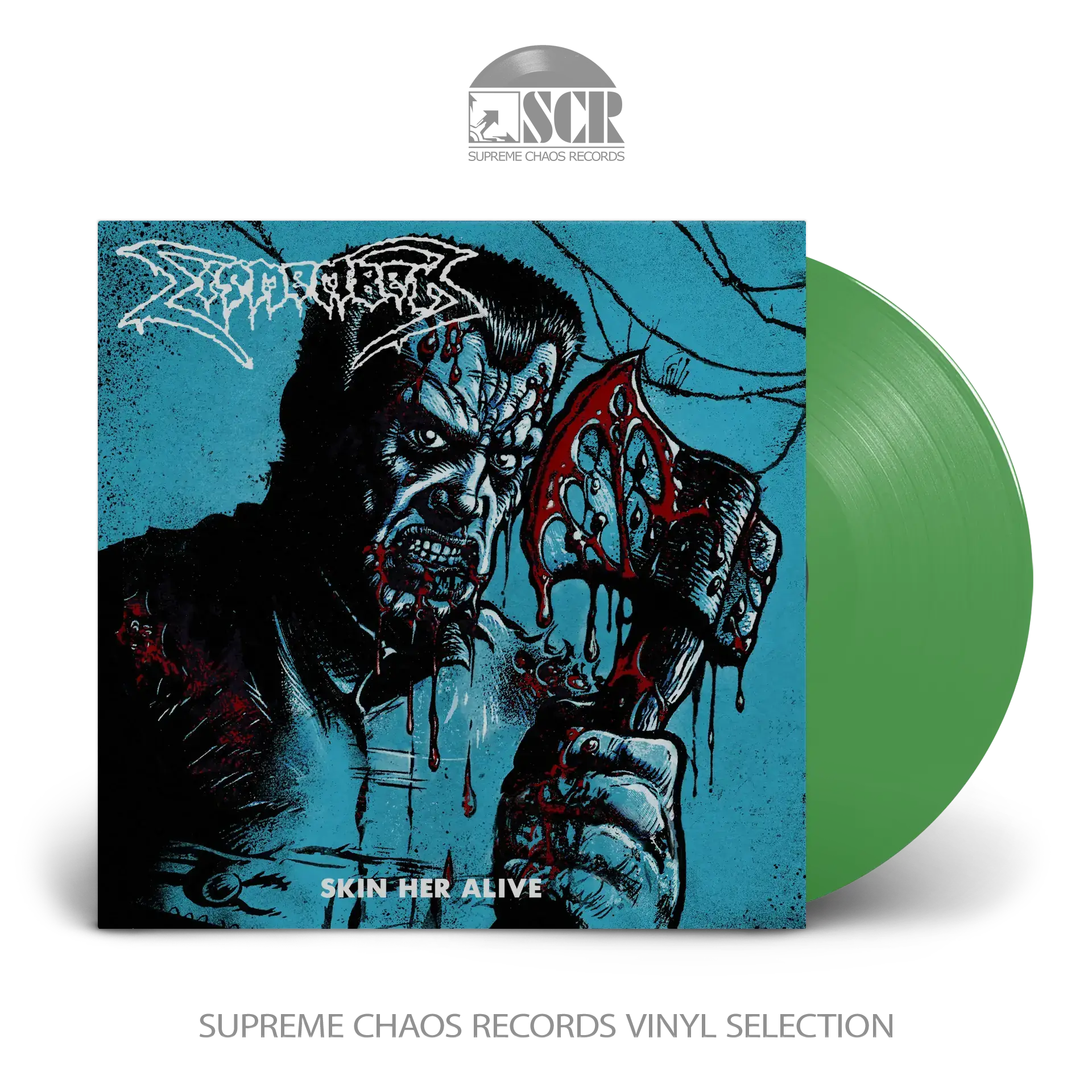 DISMEMBER - Skin Her Alive · GREEN 7" EP (Death Metal Vinyl)