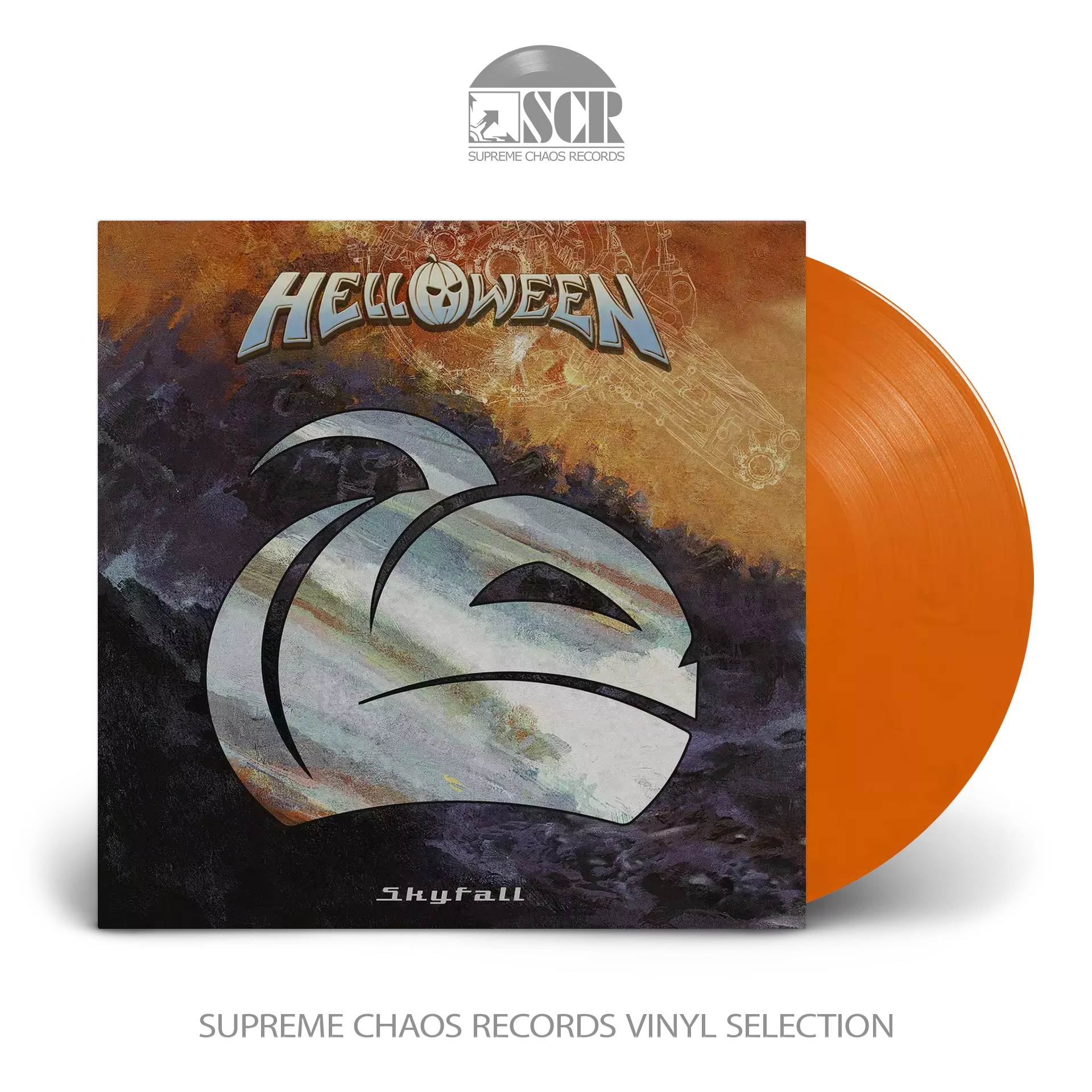 HELLOWEEN - Skyfall · ORANGE/BLACK LP (Heavy Metal Vinyl)