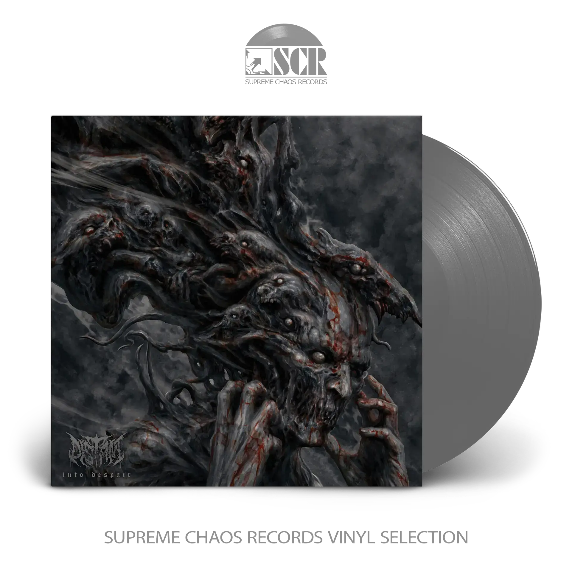 DISTANT - Into Despair [GREY LP] (Deathcore/Metalcore Vinyl)