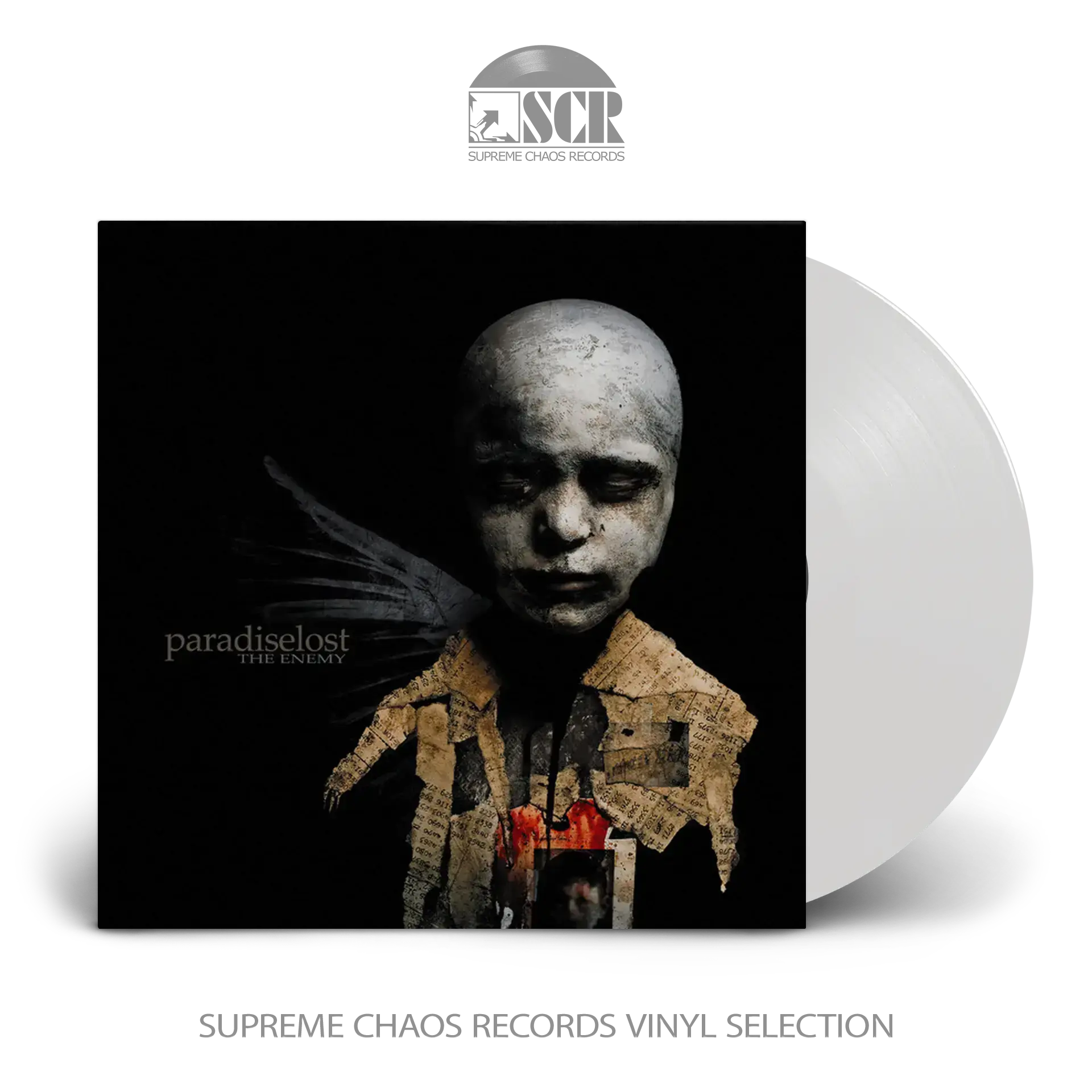 PARADISE LOST - The Enemy · WHITE LP PARADISE LOST - The Enemy · WHITE LP (Gothic Metal Vinyl)
