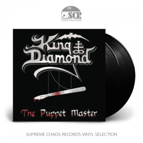 KING DIAMOND · The Puppet Master | BLACK 2LP (Heavy Metal Vinyl)