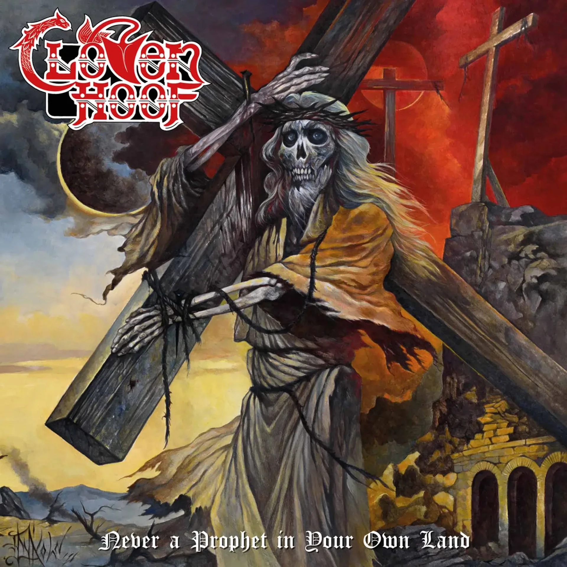 CLOVEN HOOF · Never a Prophet in Your Own Land | BONE LP (Heavy Metal Vinyl) · Bild 1