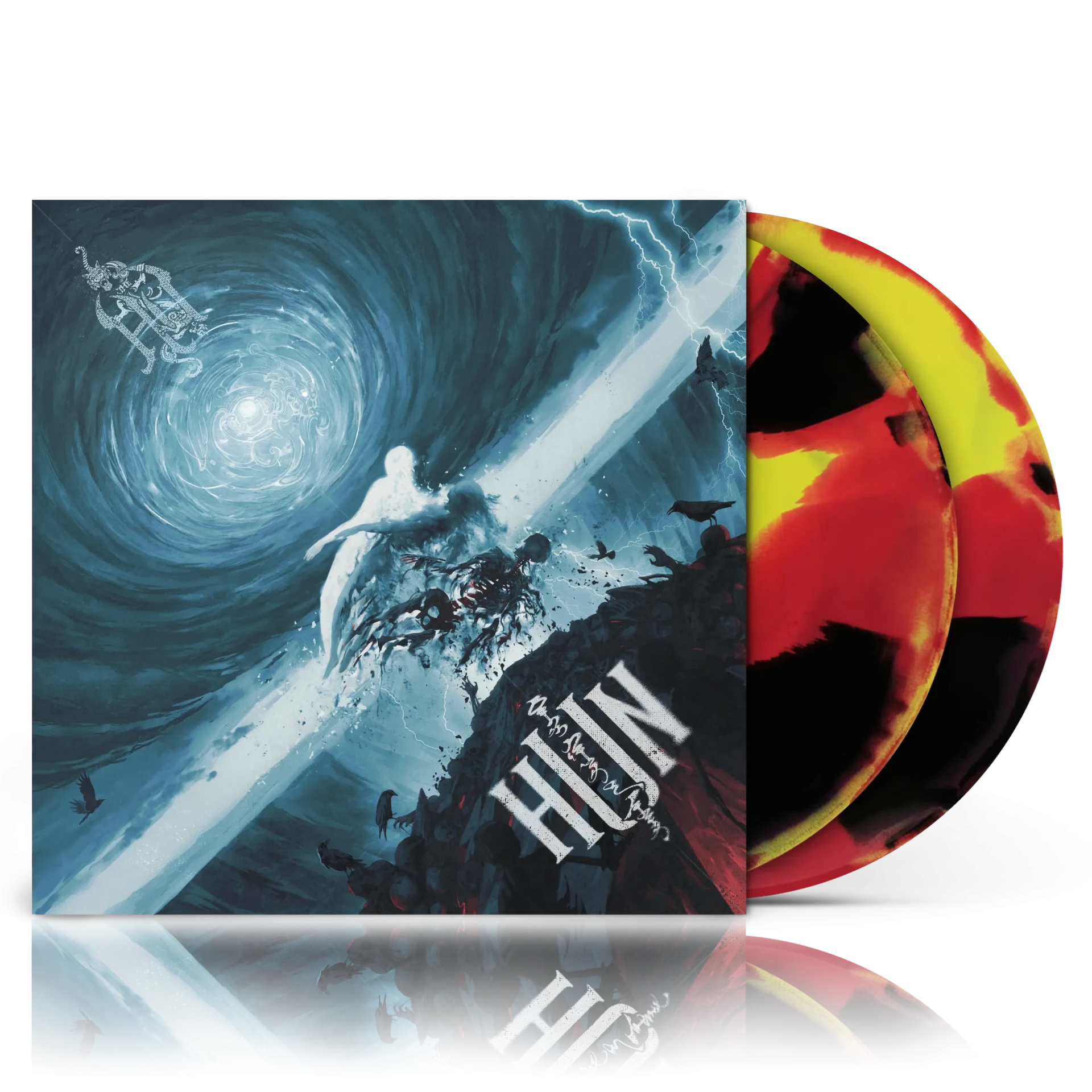 THE HU · Hun | YELLOW/MAGENTA/BLACK 2LP (Heavy Metal/Folk Metal Vinyl)