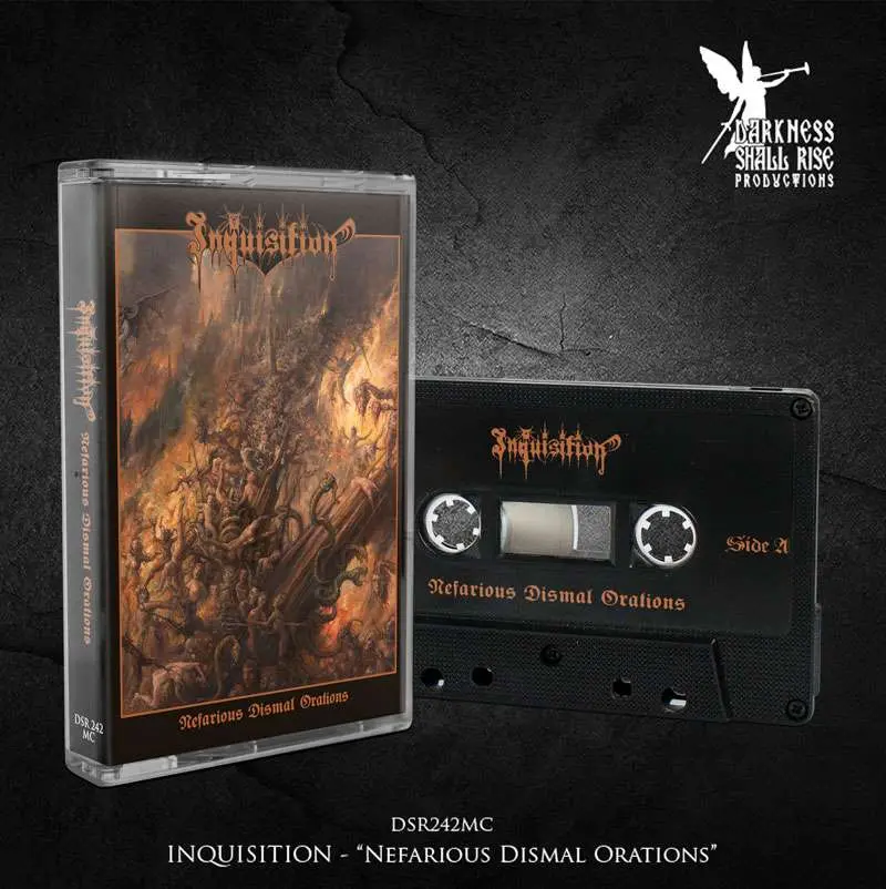 INQUISITION · Nefarious Dismal Orations | BLACK TAPE (Black Metal Tapes)