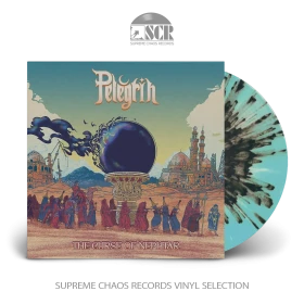 PELEGRIN · The Curse Of Nephtar | SPLATTER LP (Psychedelic Rock/Stoner Rock Vinyl)