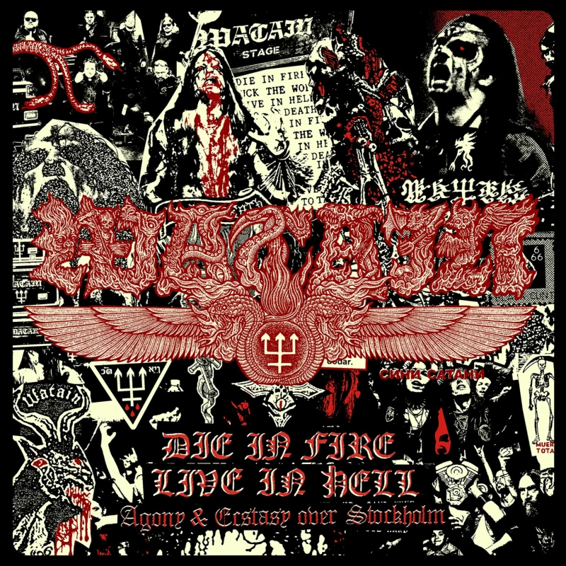 Watain · Die In Fire - Live In Hell | Digipak CD