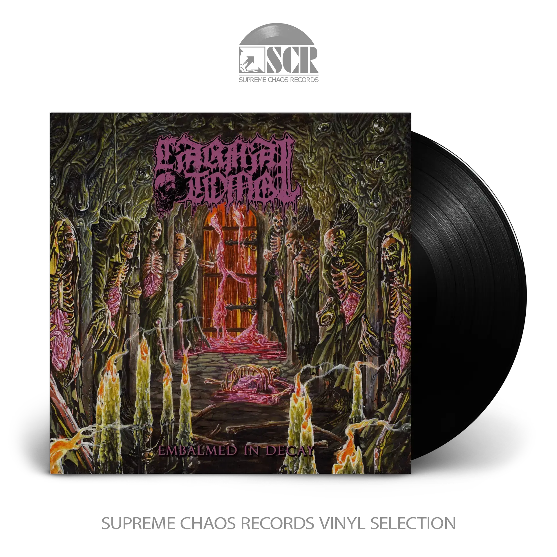 CARNAL TOMB · Embalmed In Decay | BLACK LP (Death Metal Vinyl)