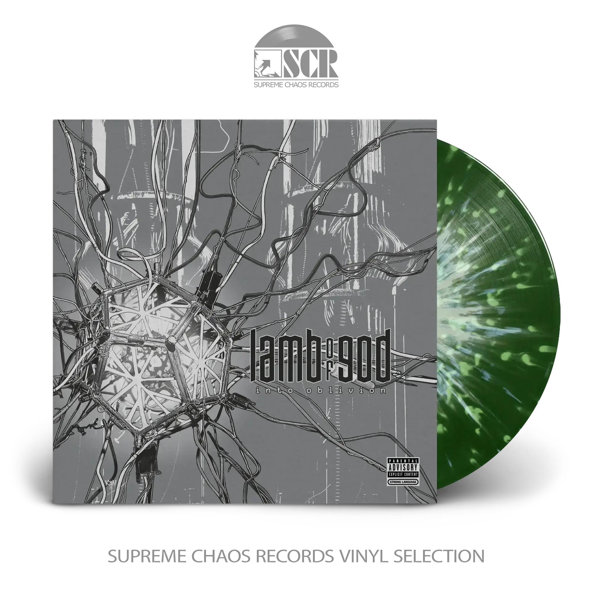 LAMB OF GOD · Into Oblivion | OLIVE/WHITE SPLATTER LP (Heavy Metal Vinyl)