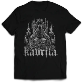 KAVRILA · Heretics I | CLEAR MARBLED WHITE/BLACK SPLATTER LP+SHIRT BUNDLE (Sludge/Doom Metal/Black Metal/Hardcore Vinyl) · Bild 2