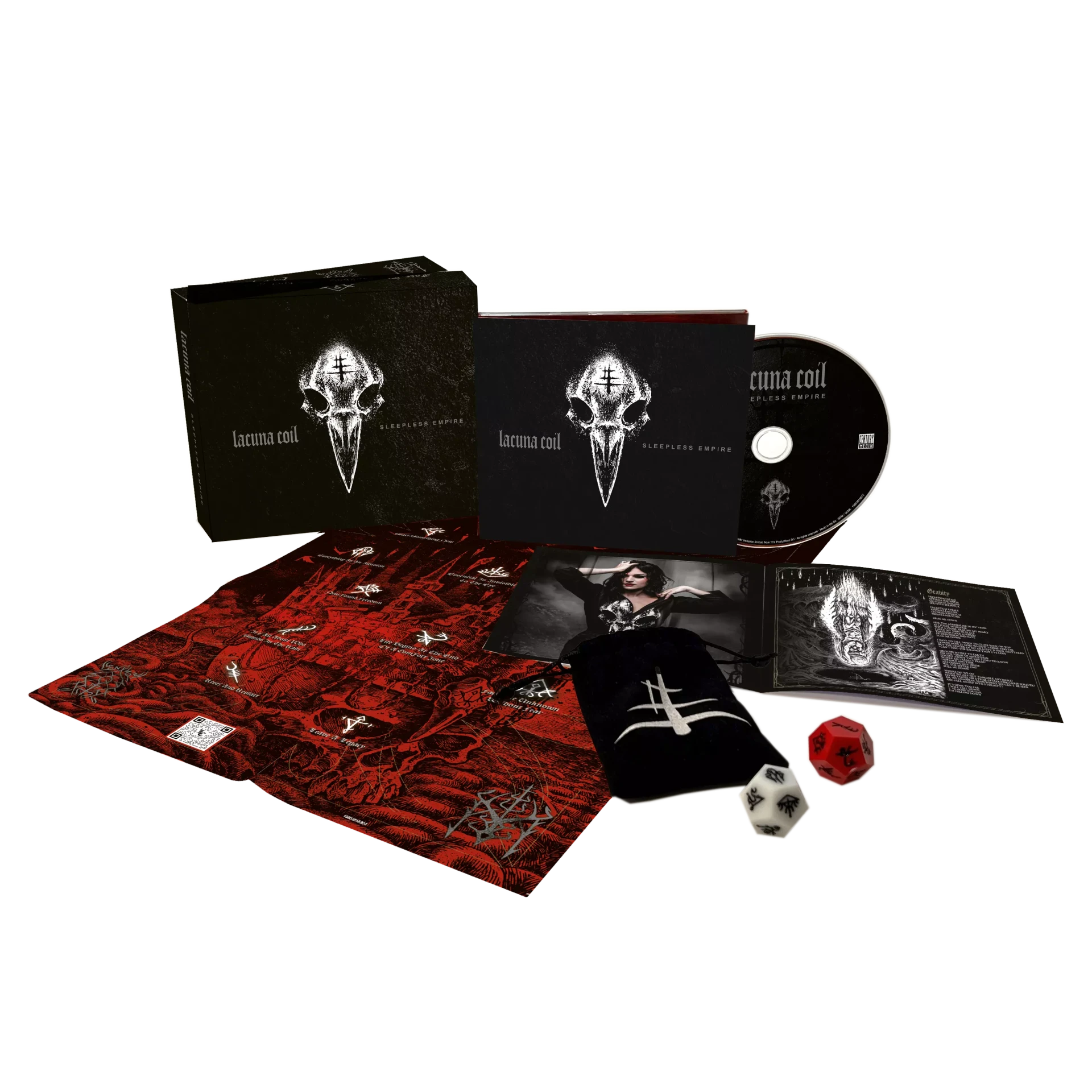 LACUNA COIL · Sleepless Empire | DELUXE CD BOXSET (Gothic Metal CDs)