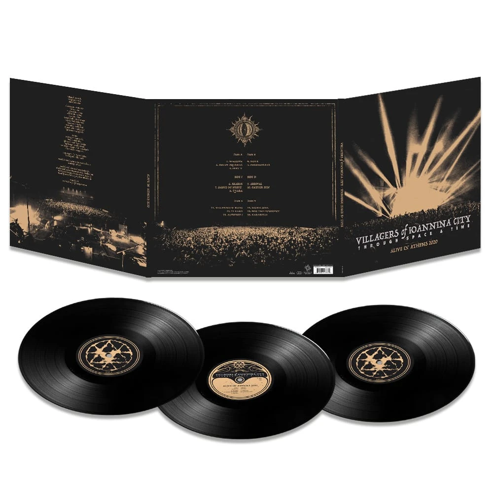 VILLAGERS OF IOANNINA CITY · Through Space And Time (Alive In Athens 2020) | BLACK 3LP (Progressive Rock/Stoner Rock Vinyl) · Bild 2