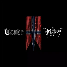 TAAKE / HELHEIM · Henholdsvis | BLACK 10" LP (Black Metal Vinyl) · Bild 1