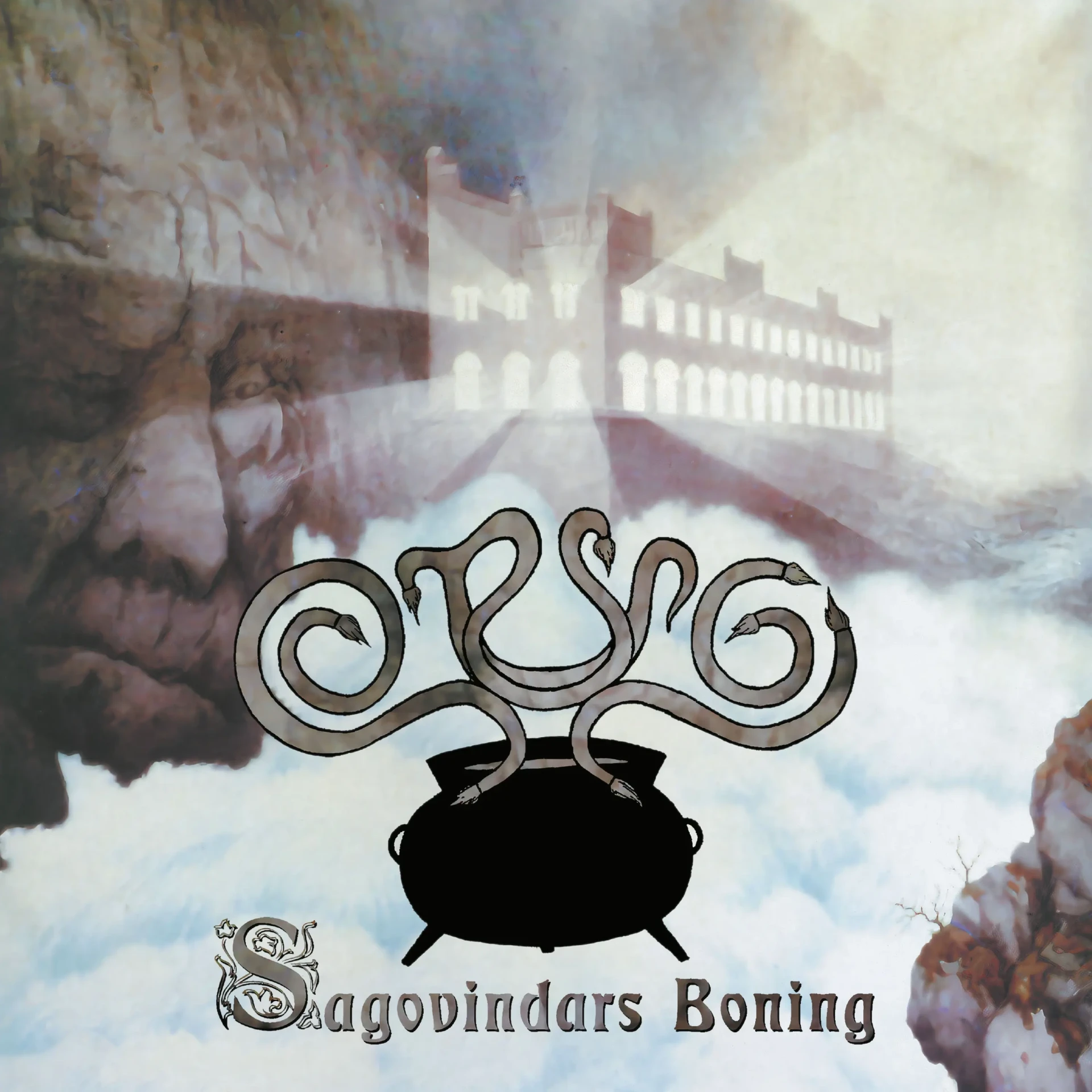 OTYG · Sagovindars Boning | SILVER BLACK SPLATTER LP (Viking Metal Vinyl) · Bild 2