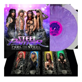 STEEL PANTHER · Feel The Steel (15th Anniversary Edition) | PURPLE MARBLED LP (Hard Rock Vinyl) · Bild 2