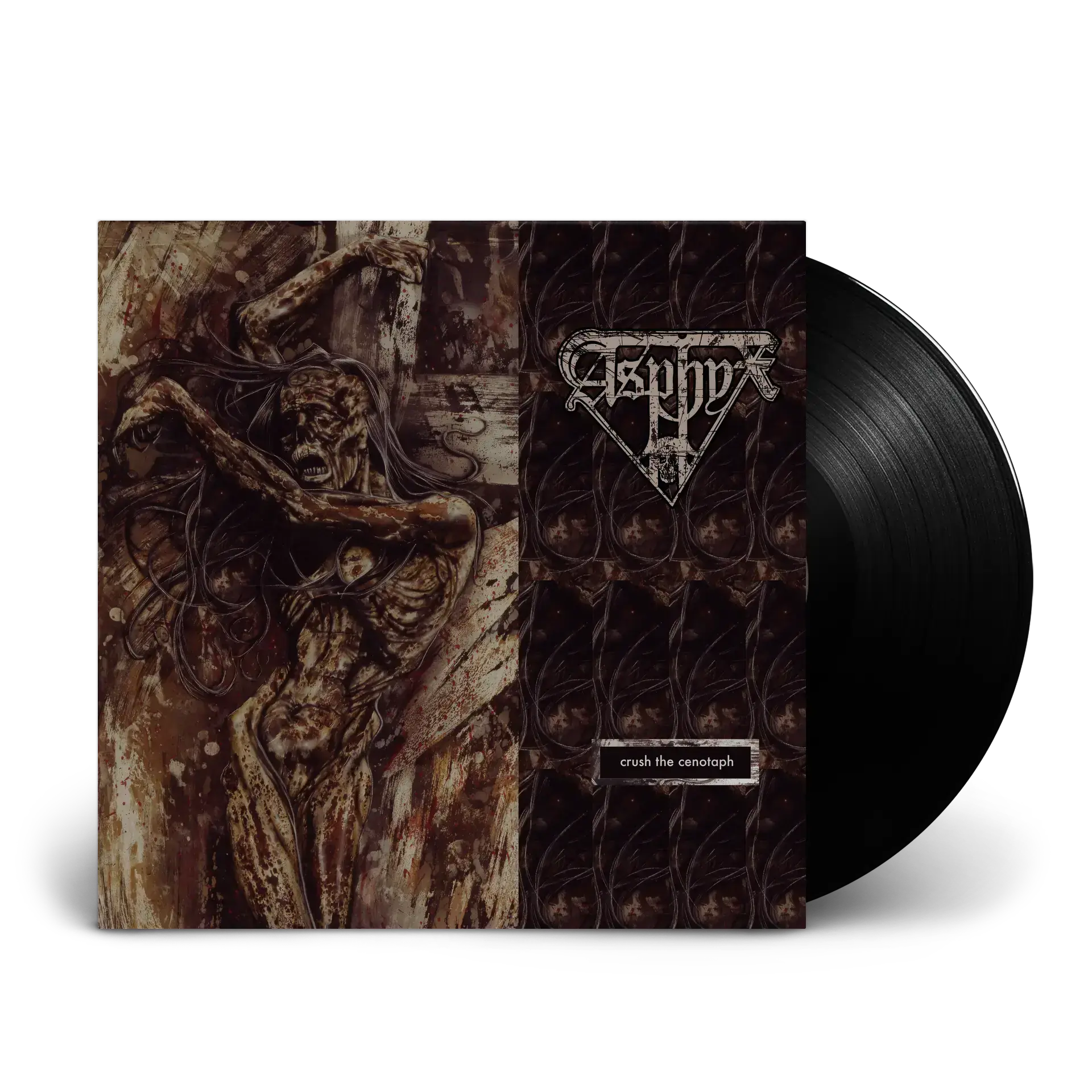 ASPHYX - Crush The Cenotaph · BLACK LP ASPHYX - Crush The Cenotaph · BLACK LP (Death Metal Vinyl)