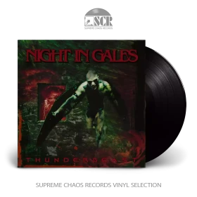 NIGHT IN GALES · Thunderbeast | BLACK LP (Melodic Death Metal Vinyl)