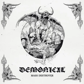DEMONICAL · Mass Destroyer | CLEAR LP (Death Metal Vinyl) · Bild 1