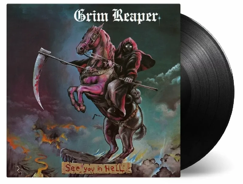 Grim Reaper · See You In Hell | Black LP