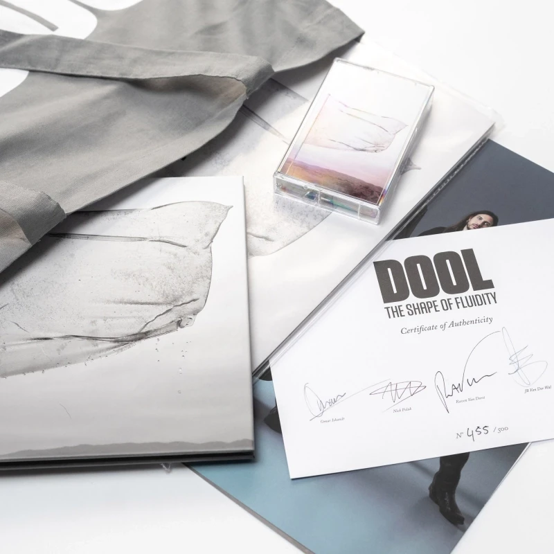 DOOL · The Shape Of Fluidity | CLEAR/BLACK MARBLED LP BUNDLE (Heavy Rock Vinyl) · Bild 2