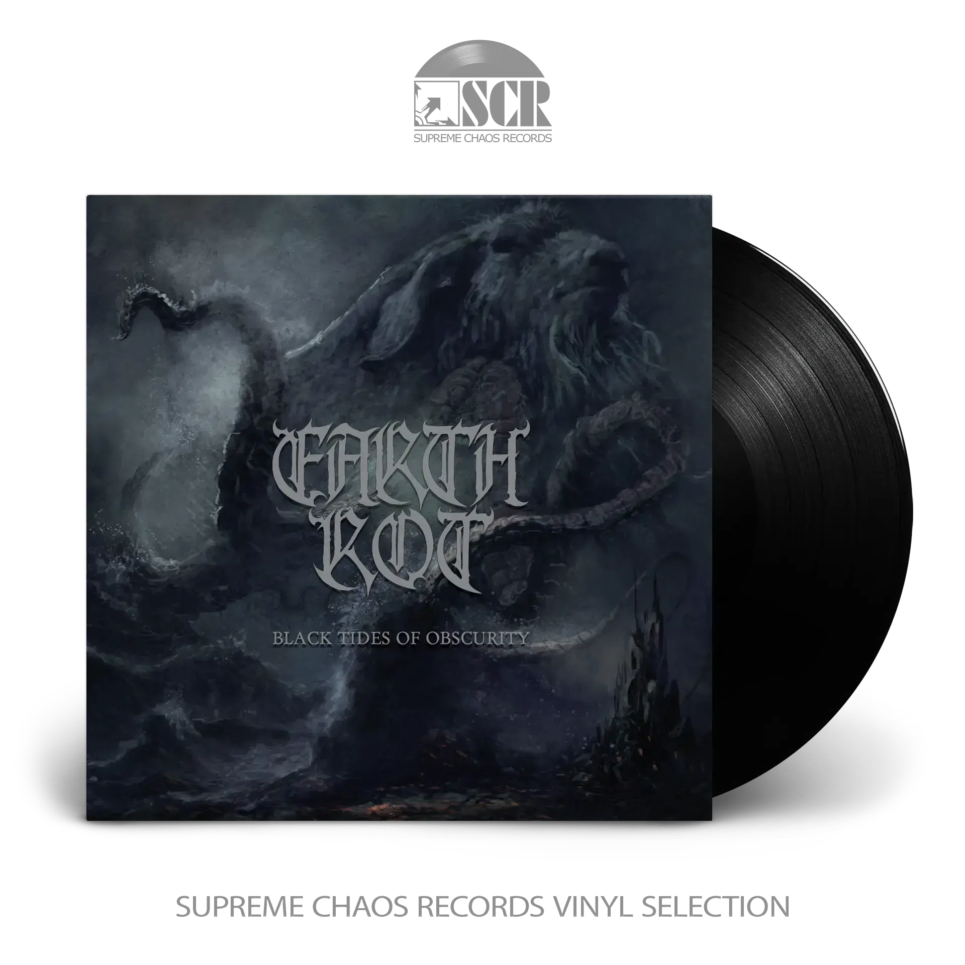 EARTH ROT - Black Tides Of Obscurity · BLACK LP (Death Metal Vinyl)