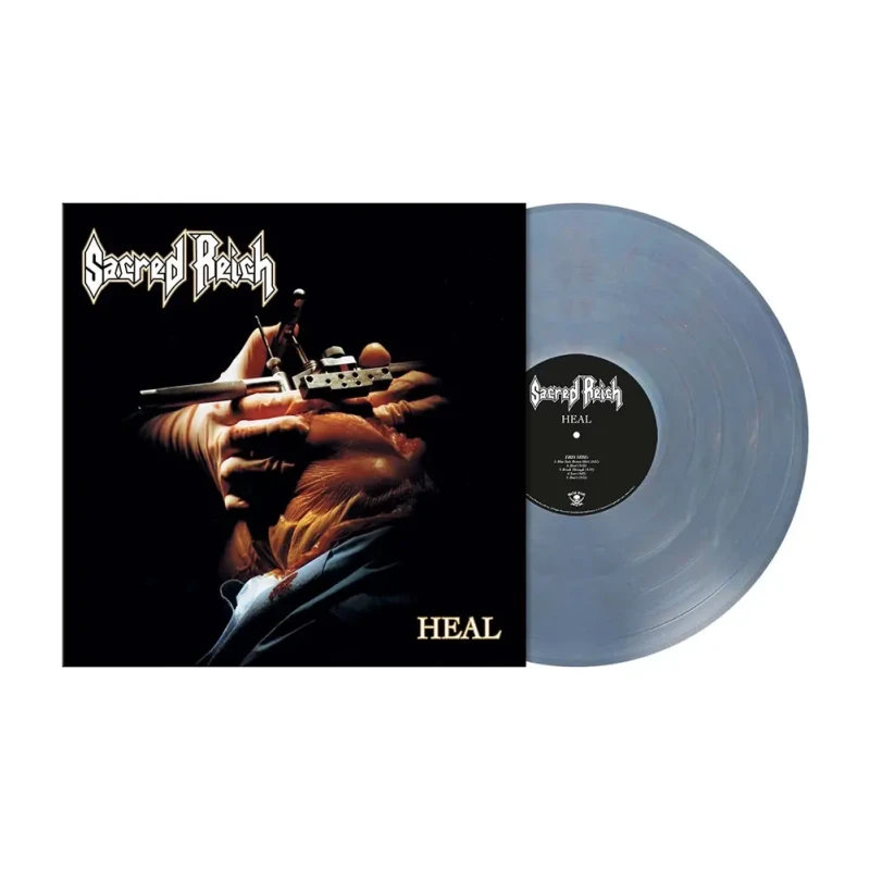 Sacred Reich · Heal (Re-Issue 2024) | Transparent Steel Blue Marbled LP