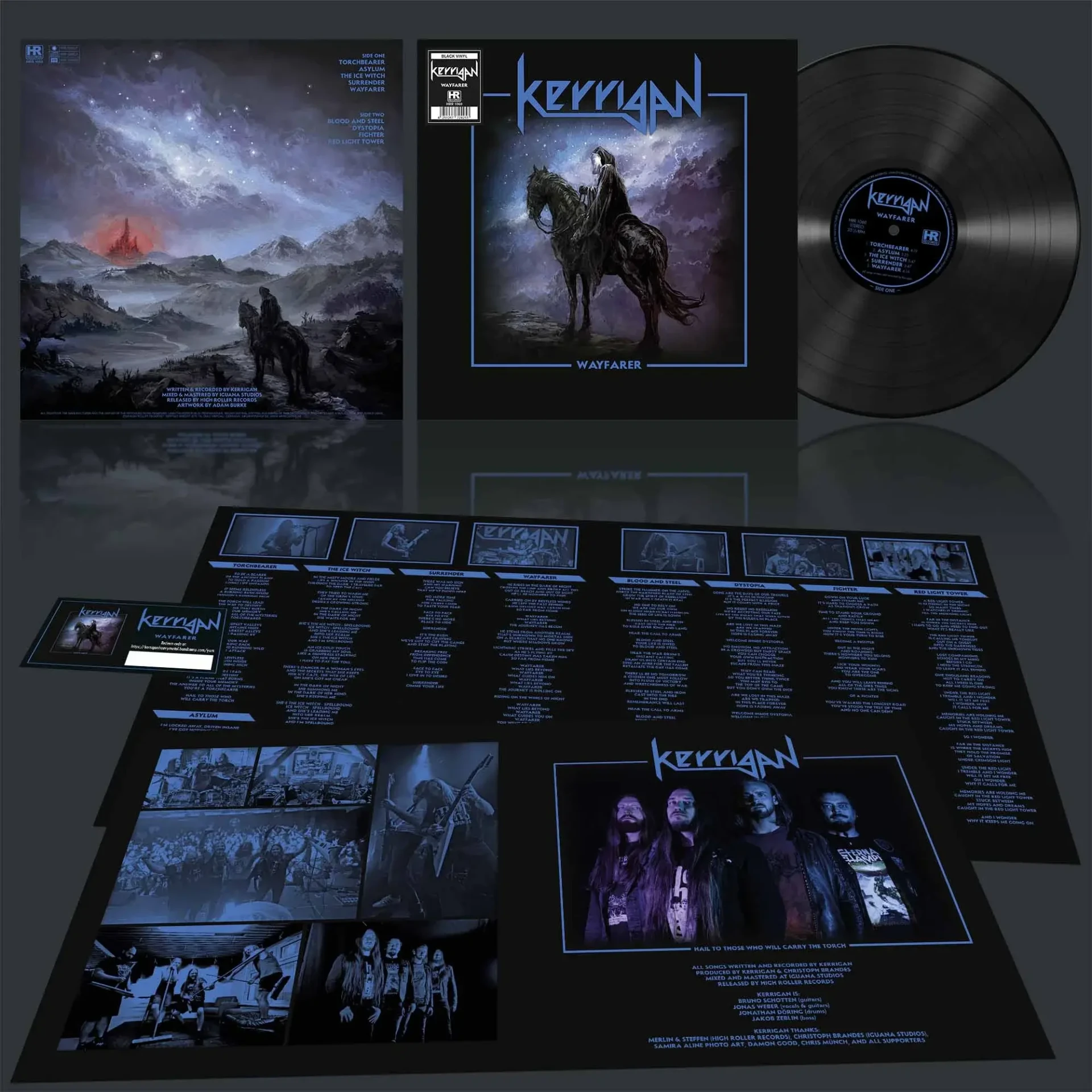 KERRIGAN · Wayfarer | BLACK LP (Heavy Metal Vinyl) · Bild 2
