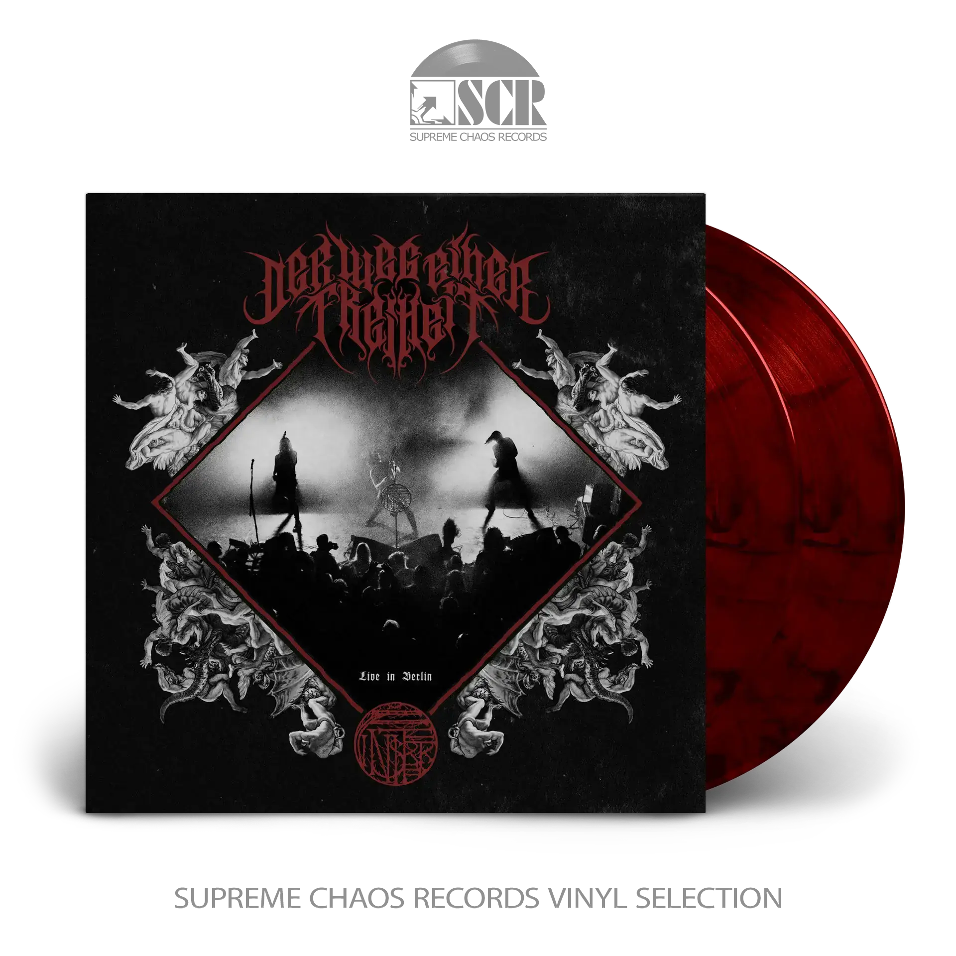 DER WEG EINER FREIHEIT · Live in Berlin | TRANSPARENT RED/BLACK 2LP (Black Metal Vinyl)