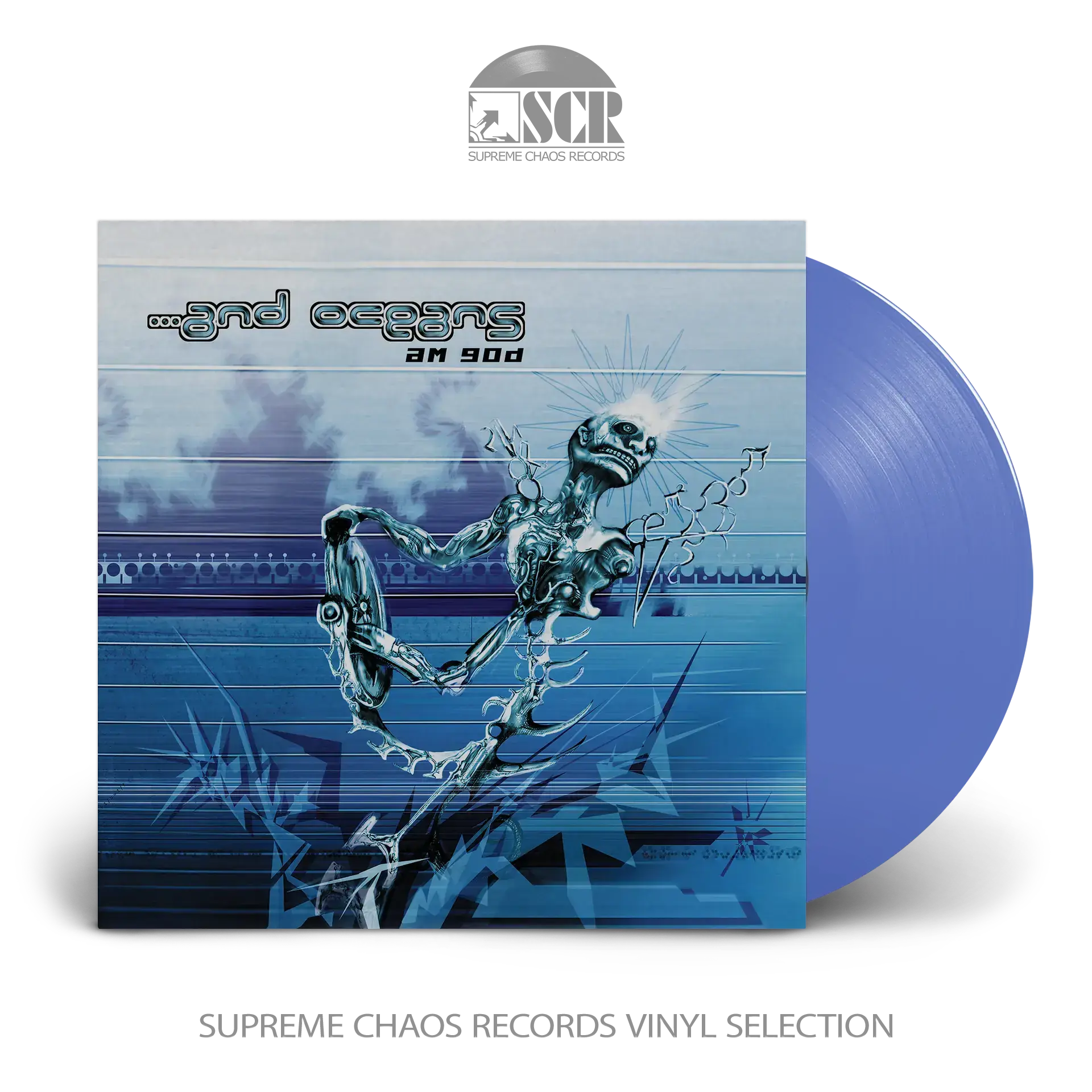 ...AND OCEANS - A.M.G.O.D. [BLUE LP] (Black Metal Vinyl)