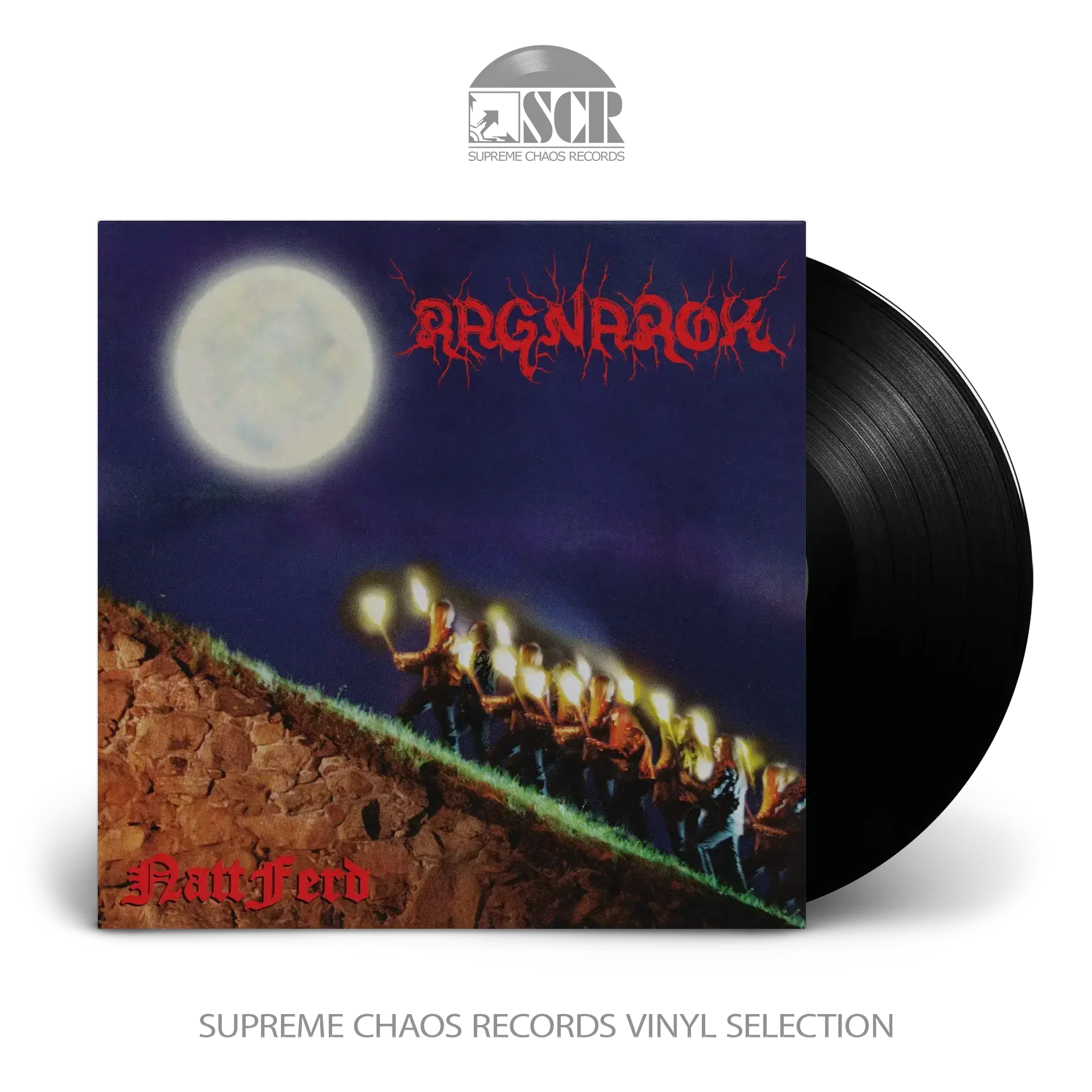 RAGNAROK - Nattferd · BLACK LP (Black Metal Vinyl)
