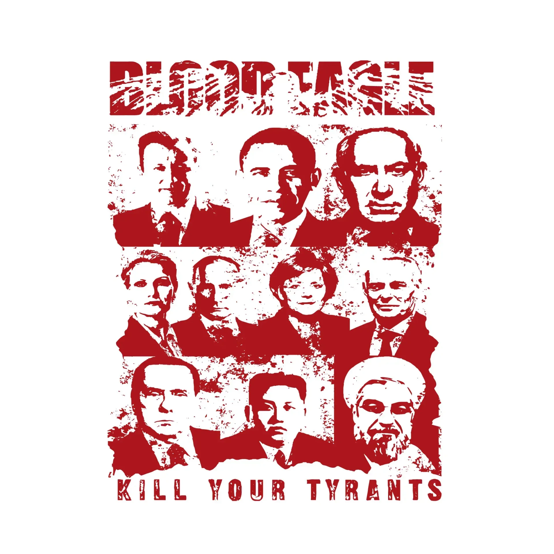 BLOOD EAGLE - Kill Your Tyrants · SPLATTER 7" EP (Death Metal/Crust Punk/D-Beat Vinyl) · Bild 1