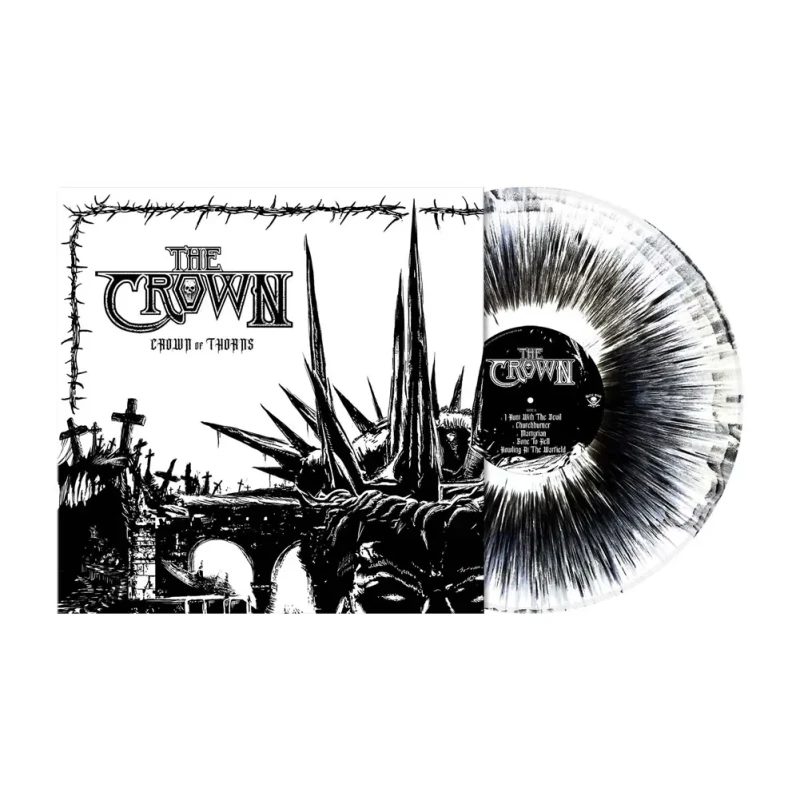The Crown · Crown Of Thorns | White "BLACKDUST" LP