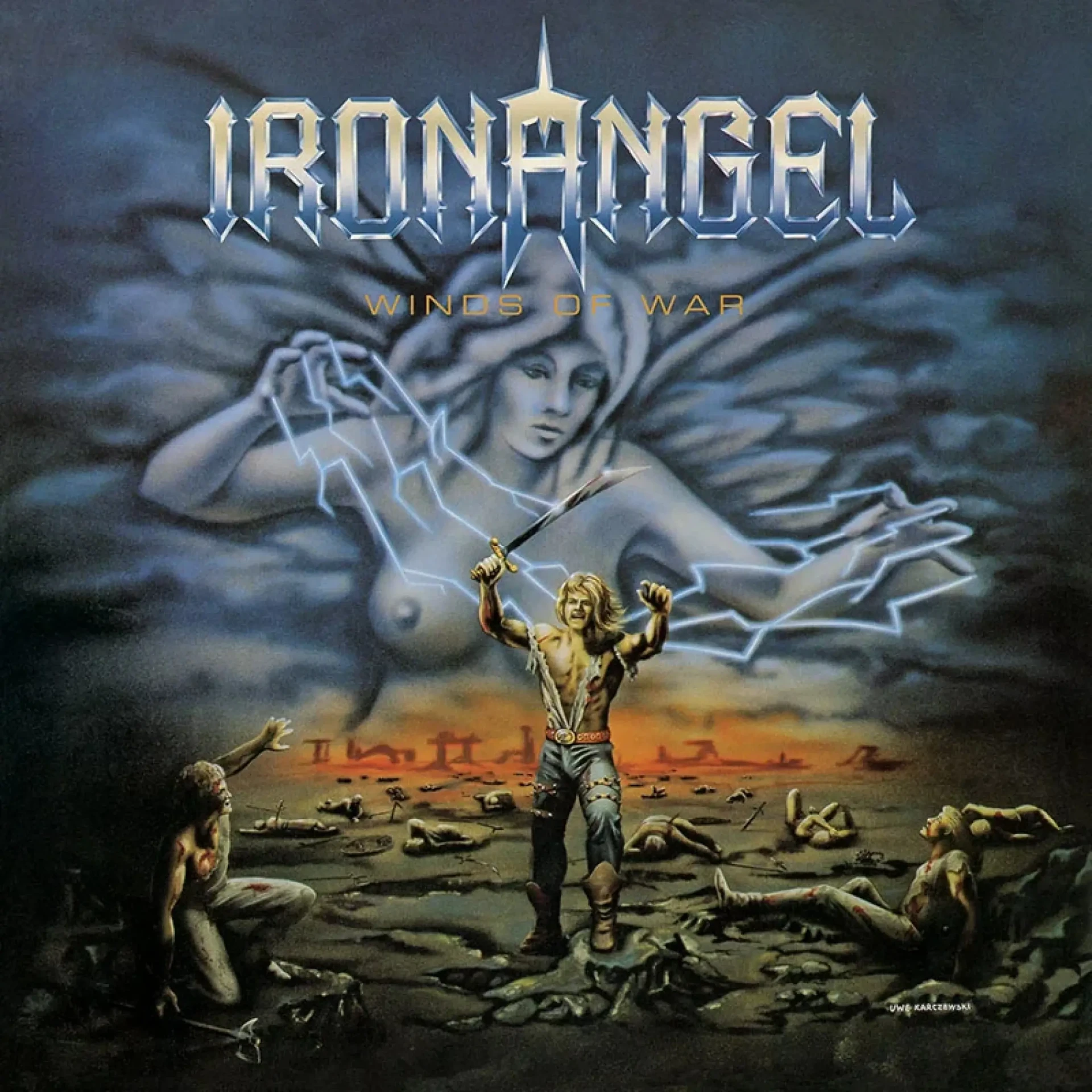IRON ANGEL - Winds Of War · BLACK LP (Power Metal Vinyl) · Bild 1