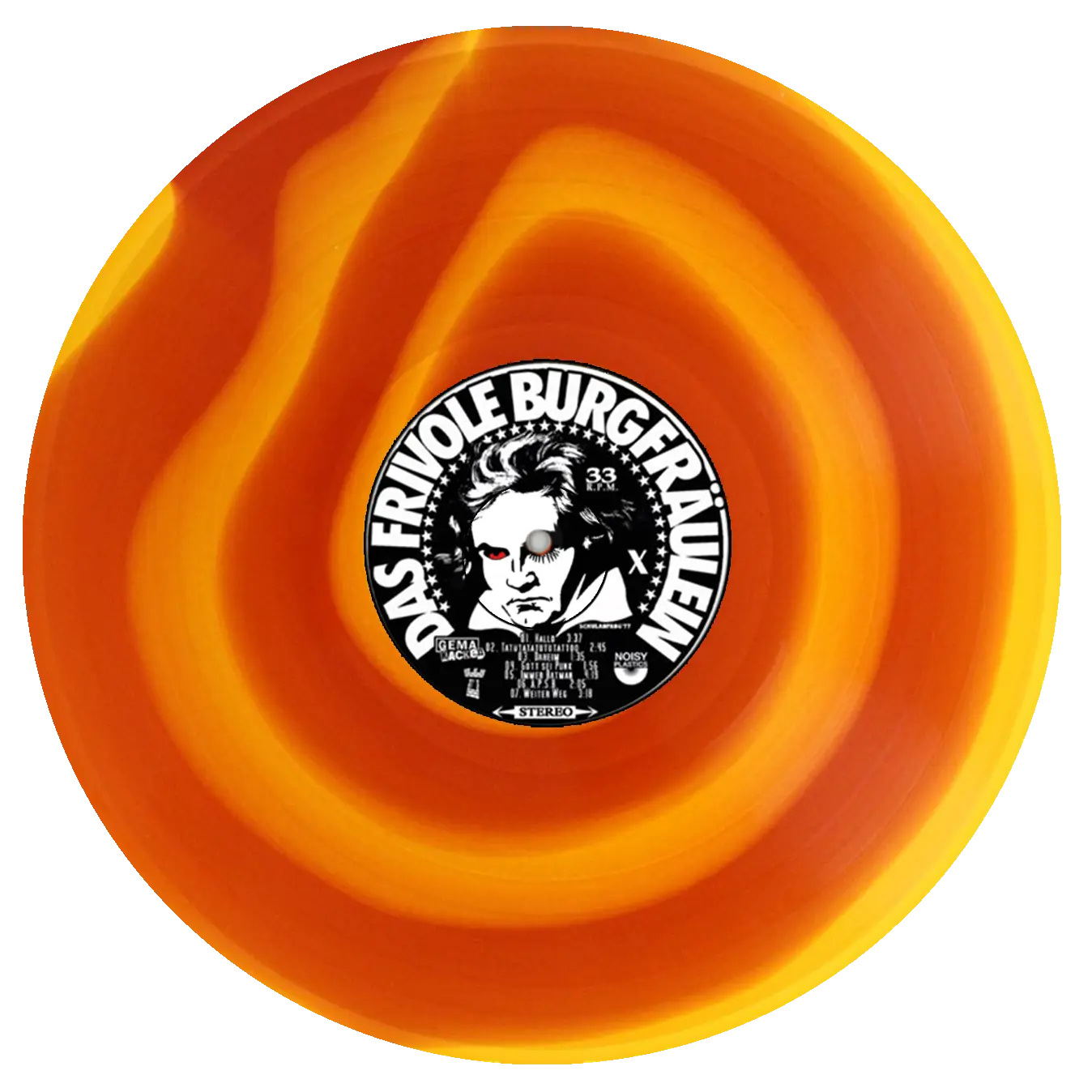 DAS FRIVOLE BURGFRÄULEIN · Kalsarikännit | LOLLIPOP LP (Fun Punk Vinyl) · Bild 2