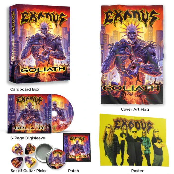 EXODUS - Goliath [CD BOXSET] (Thrash Metal CDs)
