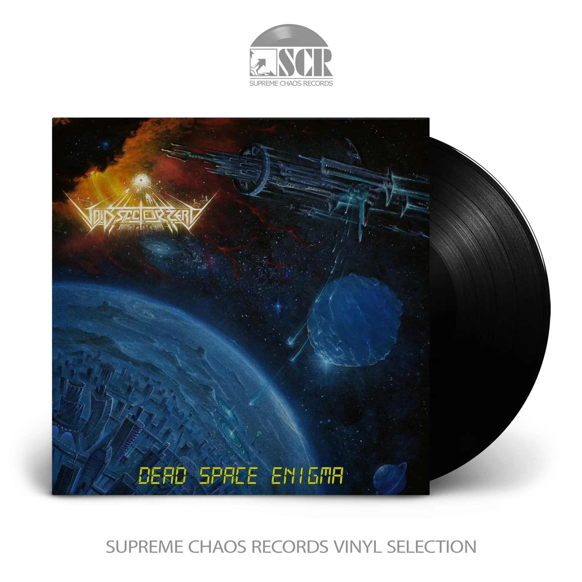 VOID SECTOR ZERO · Dead Space Enigma | BLACK LP (Progressive Metal/Thrash Metal Vinyl)