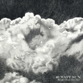 40 WATT SUN · Wider Than The Sky | CRYSTAL CLEAR 2LP (Doom Metal Vinyl) · Bild 1