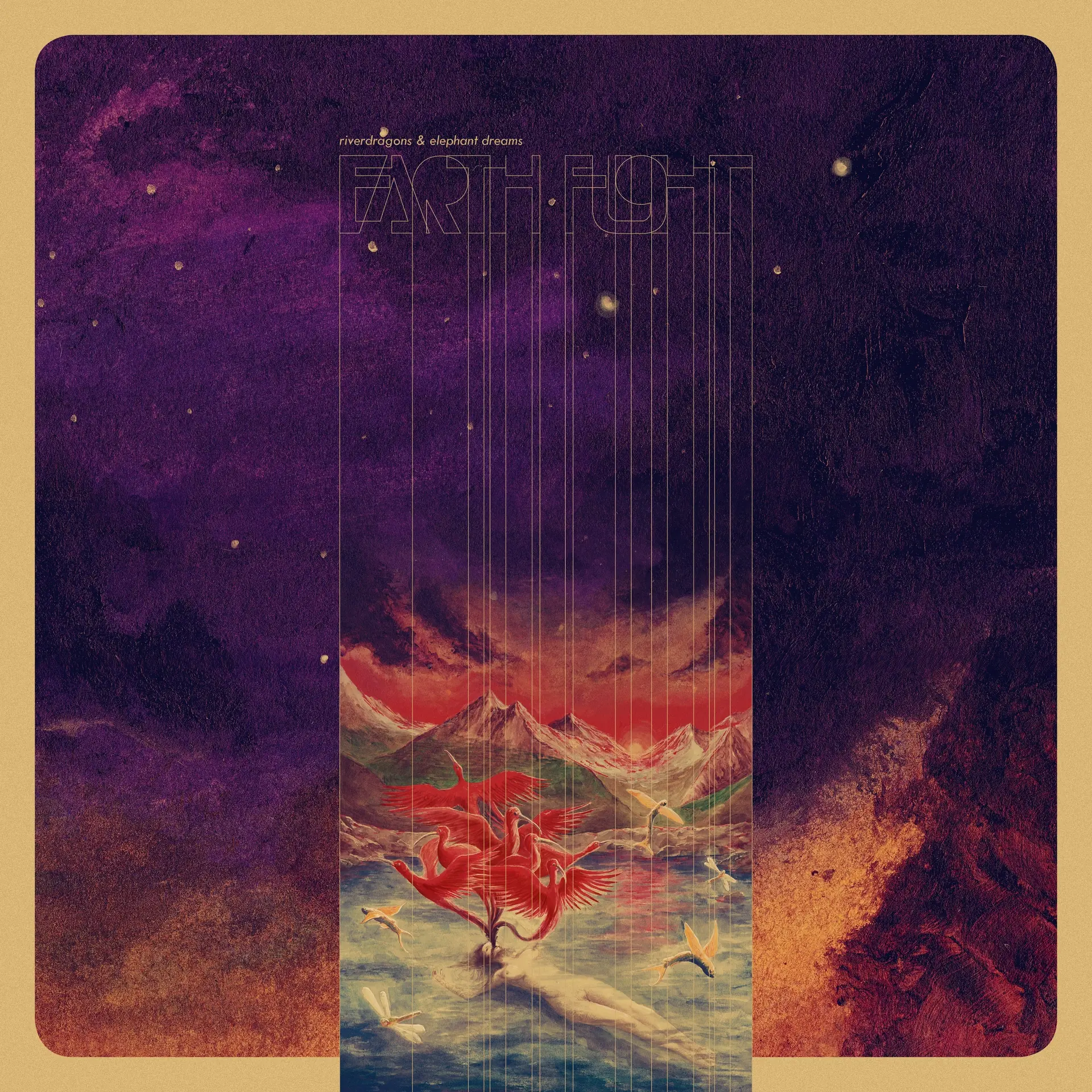 EARTH FLIGHT - Riverdragons & Elephant Dreams · BLACK 2LP · Bild 1 EARTH FLIGHT - Riverdragons & Elephant Dreams · BLACK 2LP (Progressive Rock Vinyl) · Bild 1
