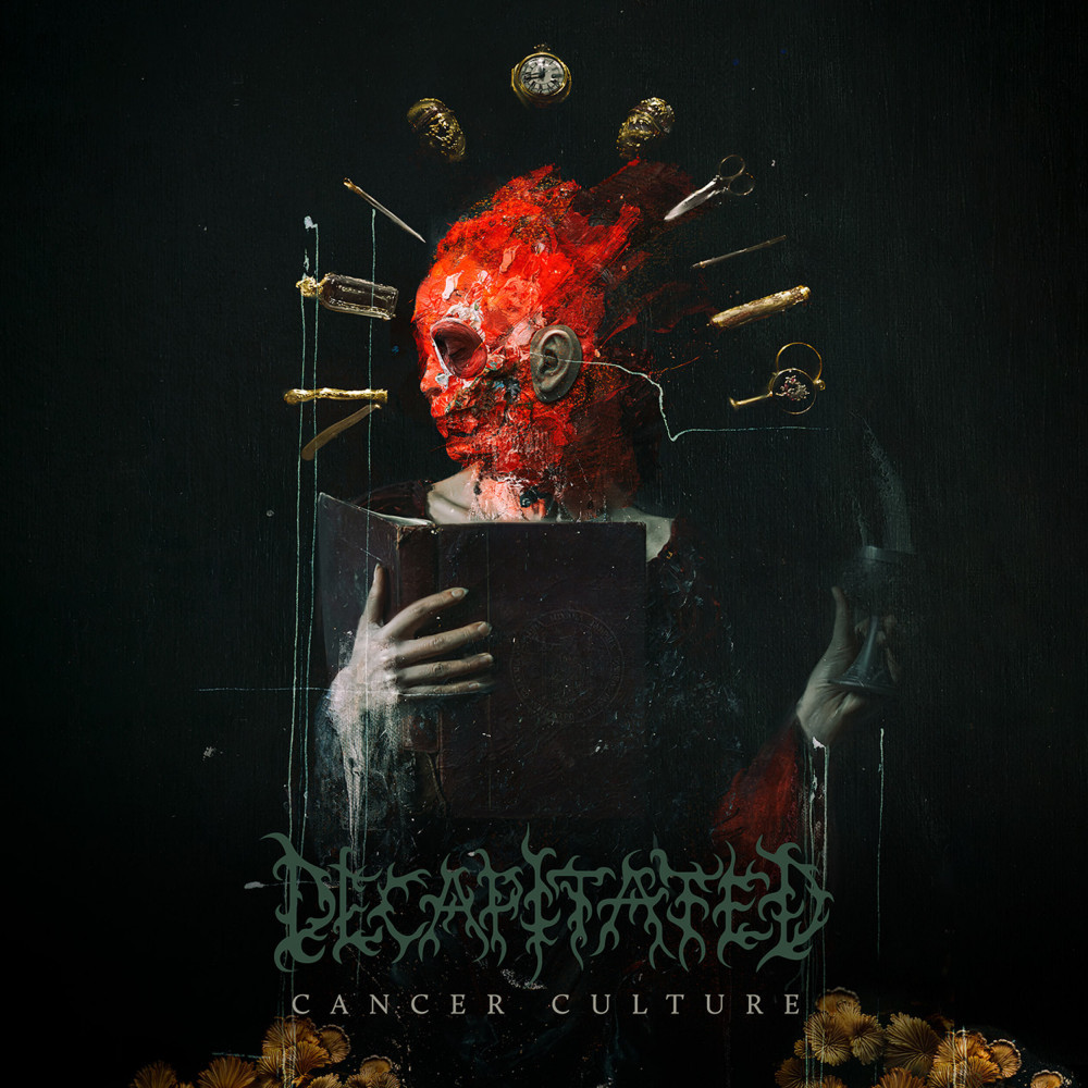 DECAPITATED · Cancer culture | GOLD/BLACK LP (Death Metal Vinyl) · Bild 1