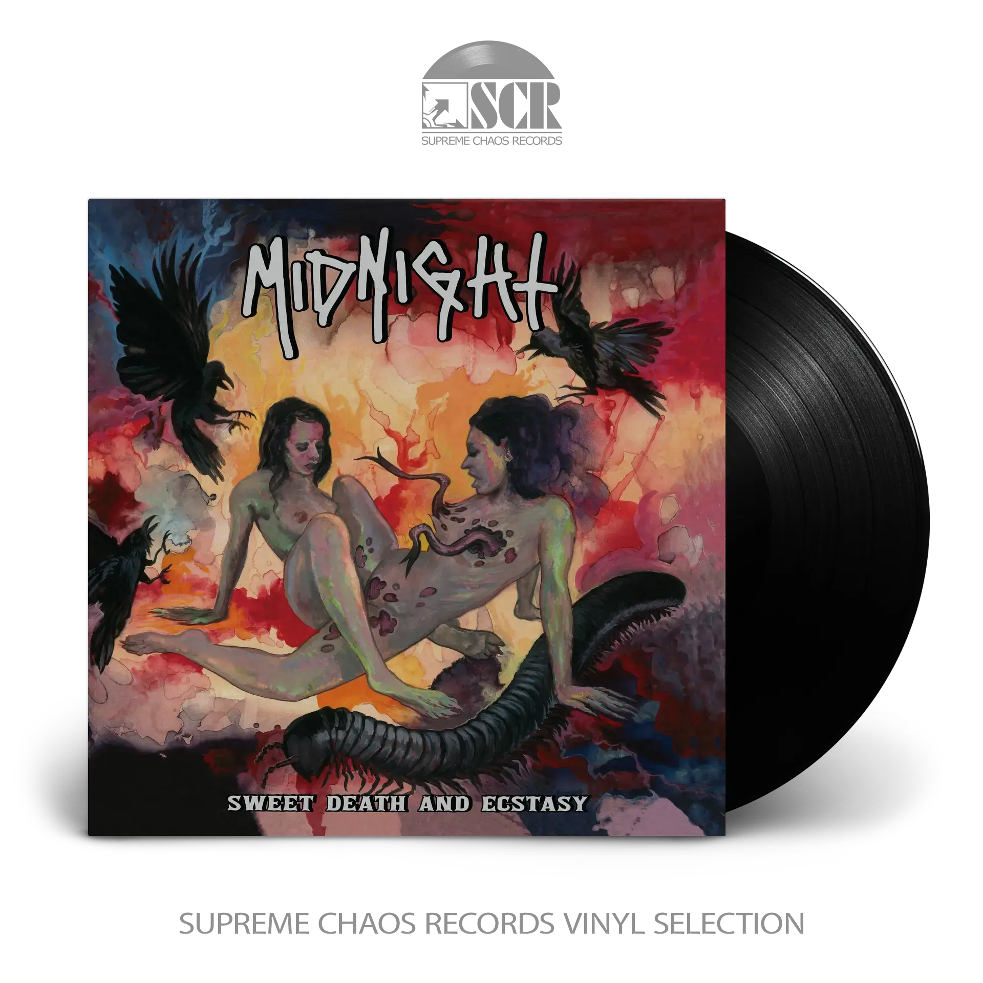 MIDNIGHT · Sweet Death and Ecstasy (Re-Issue) | BLACK LP (Black Metal/Thrash Metal/Heavy Metal Vinyl)
