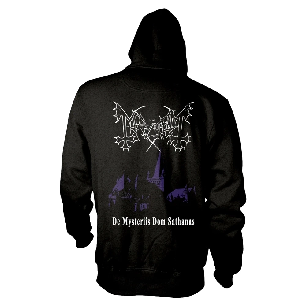MAYHEM · De Mysteriis Dom Sathanas | HOODED ZIPPER (Black Metal Clothes) · Bild 2