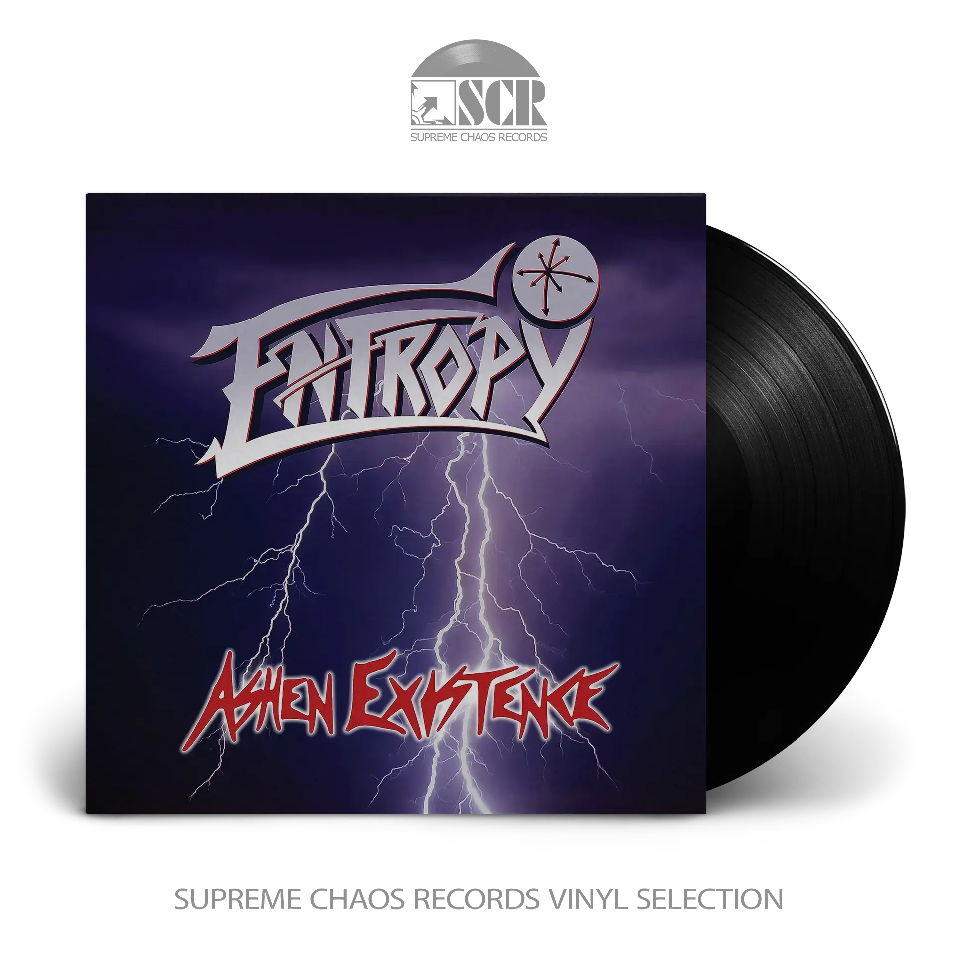 ENTROPY · Ashen Existence | BLACK LP (Thrash Metal Vinyl)