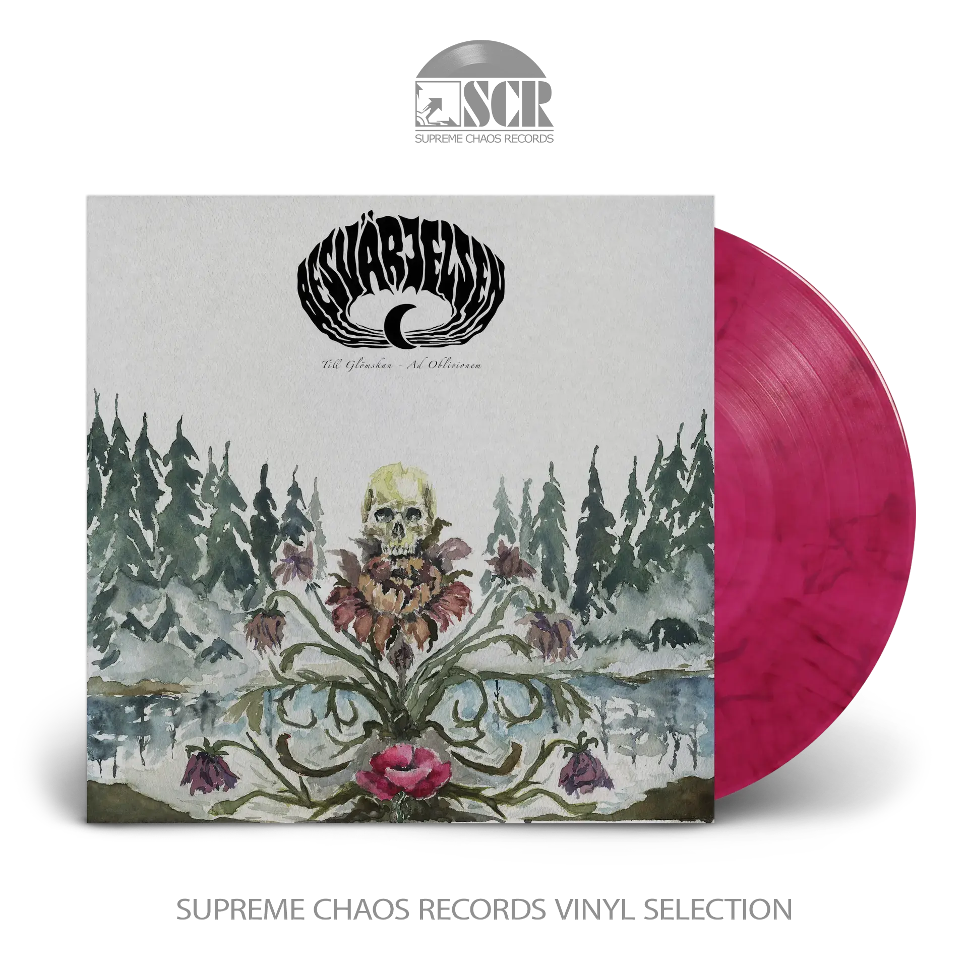 BESVÄRJELSEN · Till Glömskan Ad Oblivionem | MAGENTA BLACK GALAXY LP (Stoner Rock Vinyl)