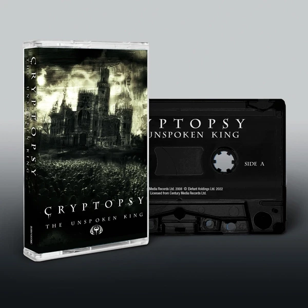 CRYPTOPSY · The Unspoken King | BLACK TAPE (Death Metal Tapes)