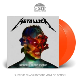 METALLICA · Hardwired...To Self-Destruct | FLAME ORANGE 2LP (Thrash Metal/Heavy Metal Vinyl)