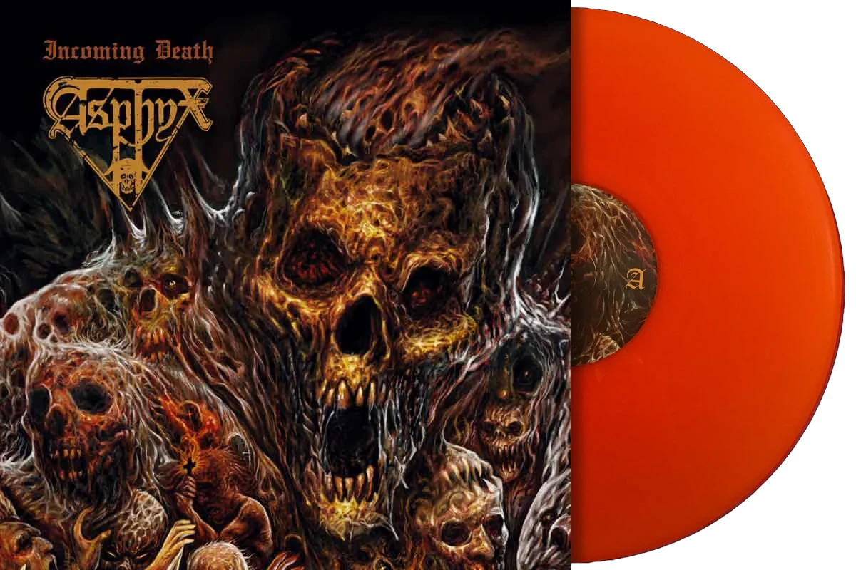 ASPHYX · Incoming Death (Pop-Up) | ORANGE LP (Death Metal Vinyl)