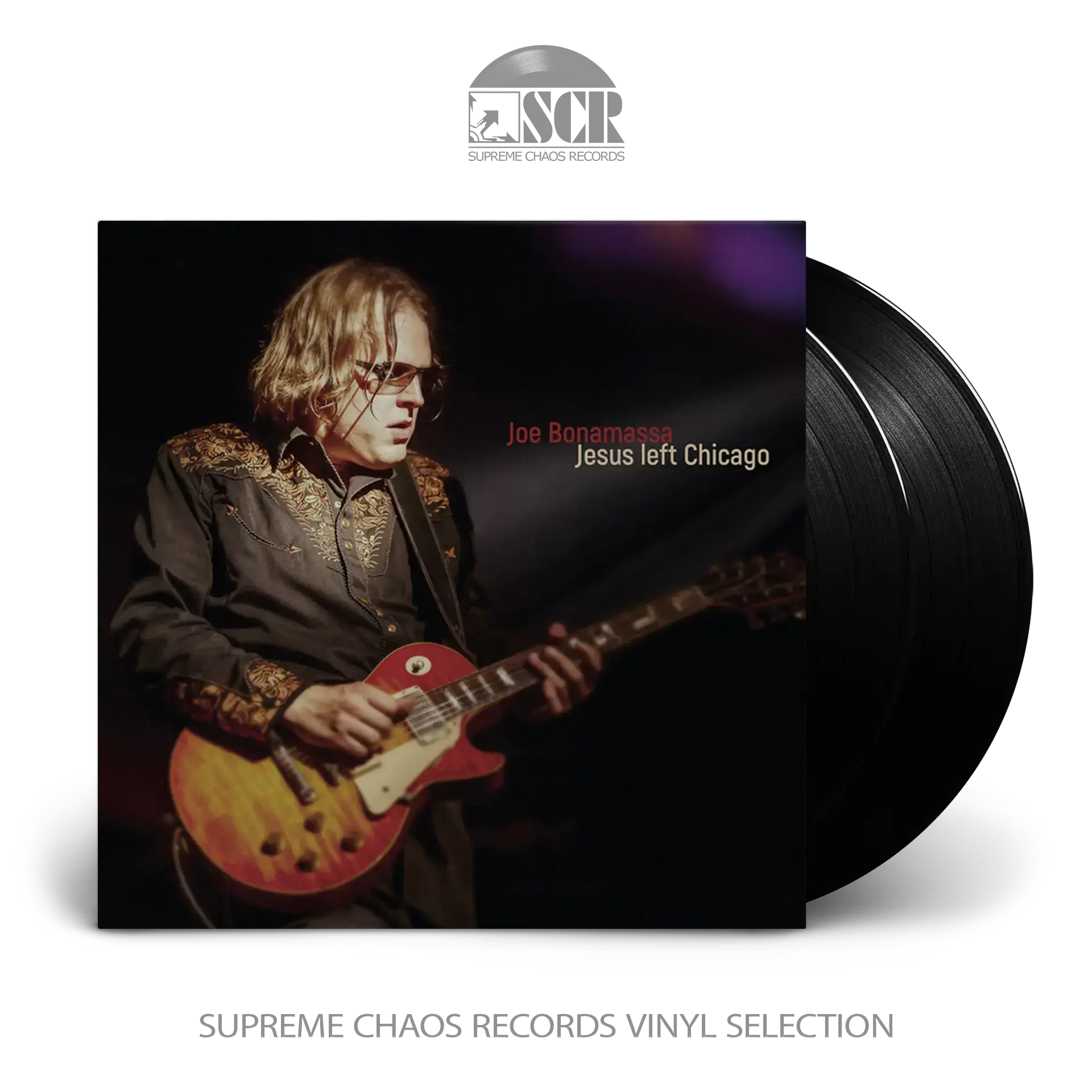 JOE BONAMASSA · Jesus Left Chicago | BLACK 2LP (Blues Rock/Rock Vinyl)