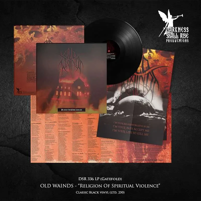 OLD WAINDS · Religion Of Spiritual Violence | BLACK LP (Black Metal Vinyl) · Bild 3