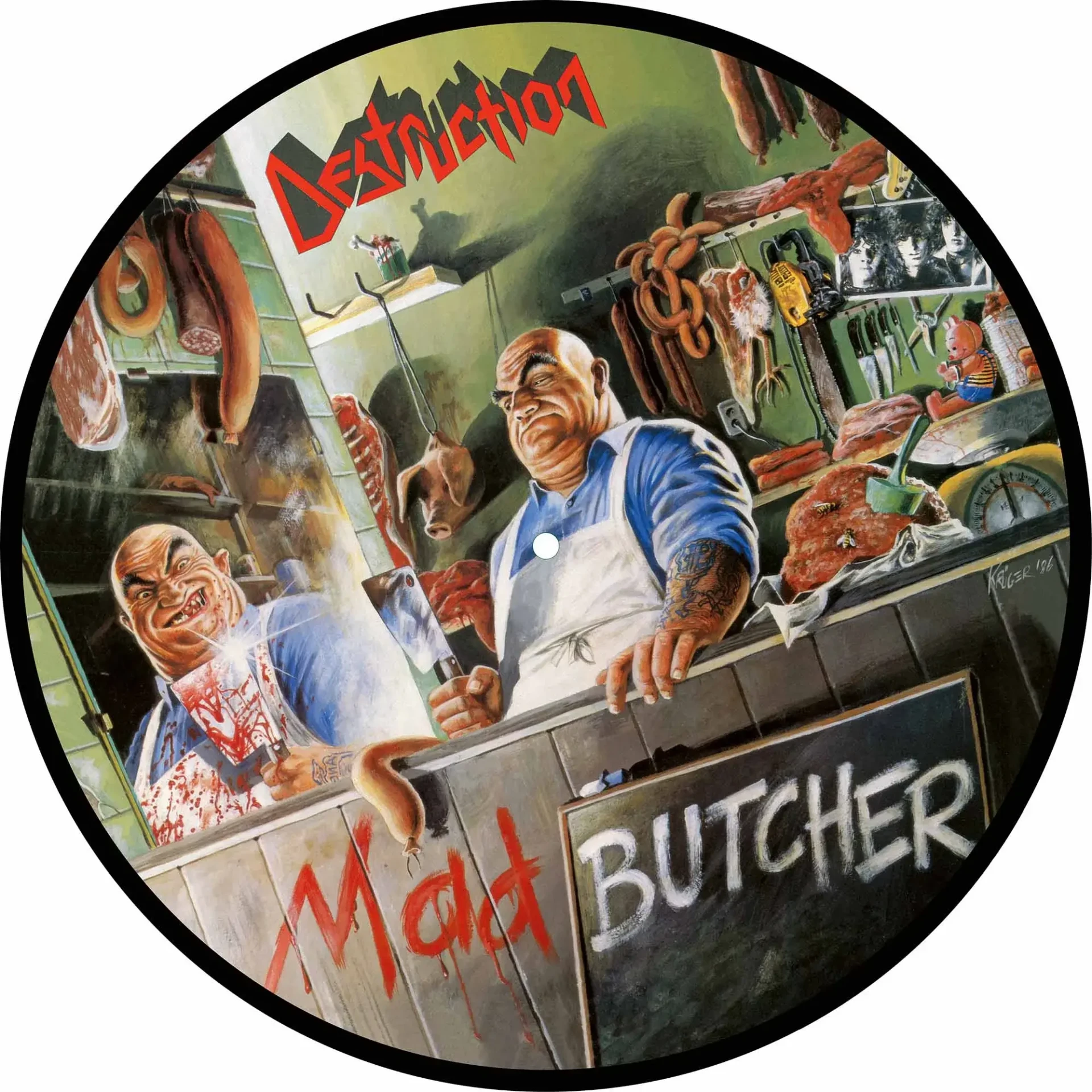 DESTRUCTION · Mad Butcher | PICTURE LP (Thrash Metal Vinyl)