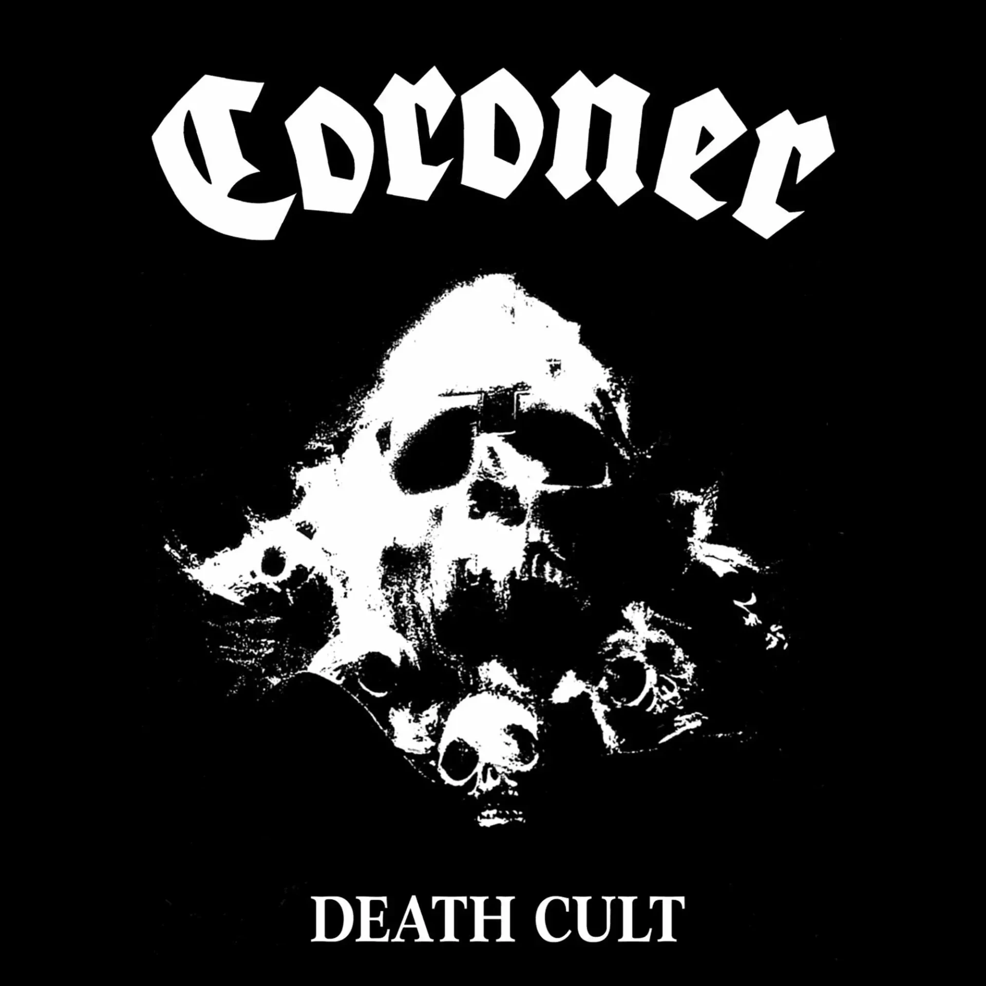 CORONER - Death Cult [WHITE/BLACK MARBLED LP] (Thrash Metal Vinyl) · Bild 1